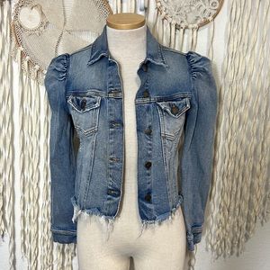 Retrofete Risaa Puff Sleeve Denim Jacket